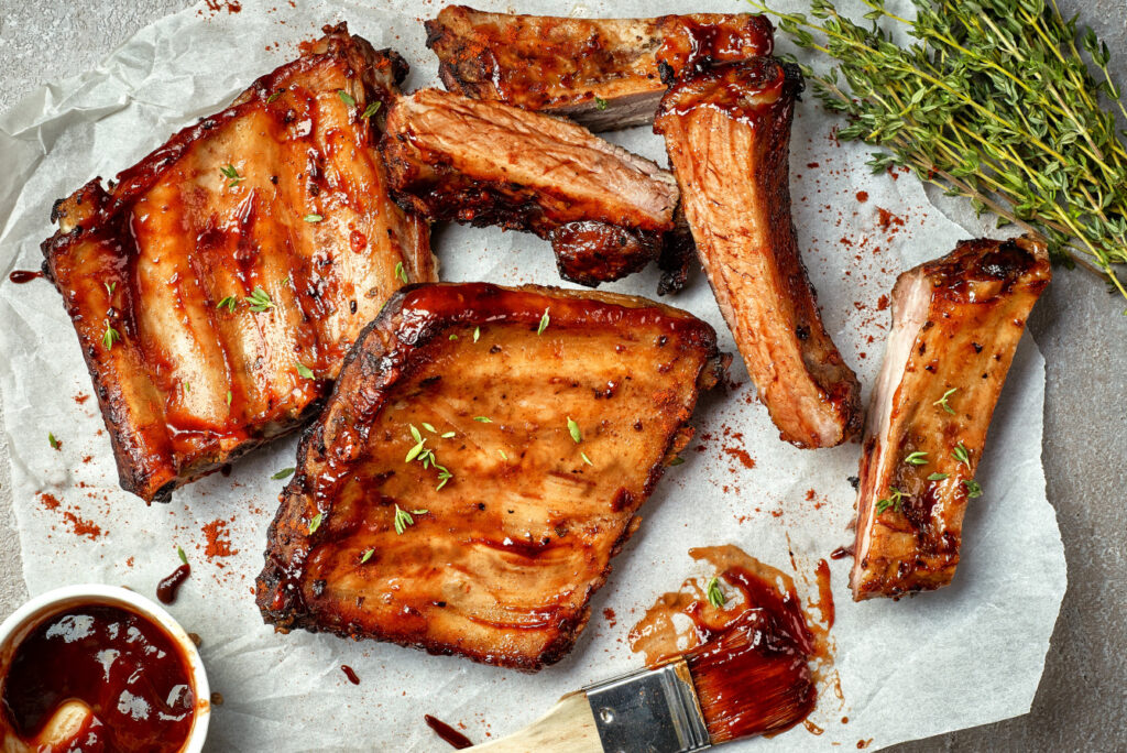 glazed spareribs